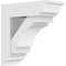 Ekena Millwork Standard Merced Architectural Grade PVC Bracket with Traditional Ends, 5"W x 14"D x 14"H BKTP05X14X14MRC01 - alternate 1